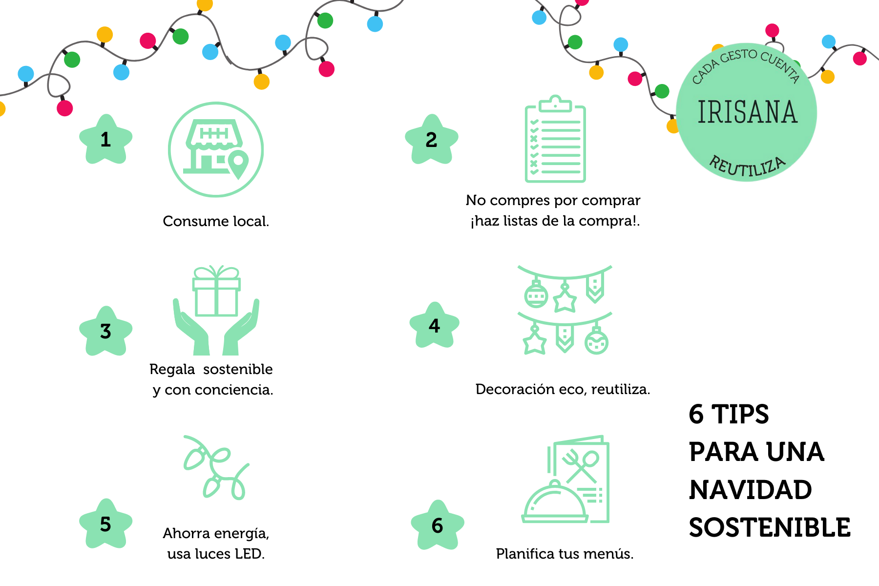 Consejos para una navidad sostenible by Grupo Irisana